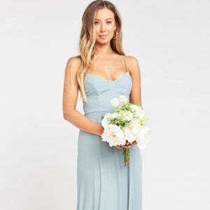 NWT - Godshaw Goddess Gown - Show Me Your Mumu - Silver Sage Crisp